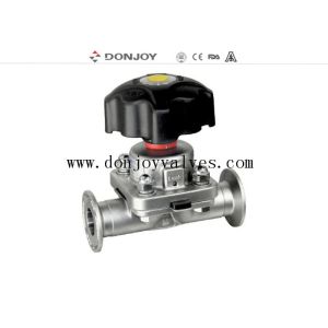 China SS316L BPE Two way  Diaphragm Valve with EPDM Gasket with FDA Certificate on sale
