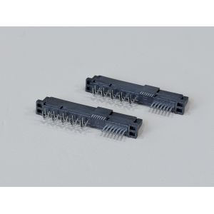 High-Reliability SAS 29P 180° IDC Female PCB Connector, Ni/Au/Sn Plated