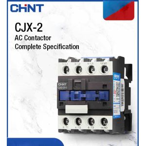 CJX2 AC Contactor 3P 4P 9A~95A 115~620A 1810 2510 3210 6511 AC-3 AC-1 Coil