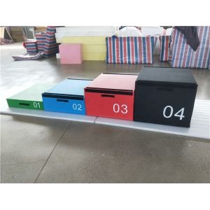 Progressive Software Four-Level Modular Ladder Square Skip Box for Gymnastics