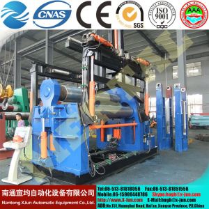 Mclw12CNC Hydraulic 4 Roller Plate Rolling/Bending Machine with Ce Standard