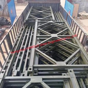 China Modular Bailey Bridge Panel , Bailey Bridge Components S355JR Or ASTM A572 Equivalent Mechanical Performance on sale China Modular Bailey Bridge Panel , Bailey Bridge Components S355JR Or ASTM A572 Equivalent Mechanical Performance on sale