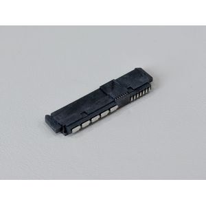 SAS 29P Right-Angle Solder wire Female Cable Connector with Positioning Peg, 15U