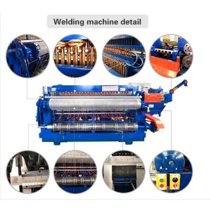 100m Poultry Cage 1 Inch Welded Wire Mesh Machine
