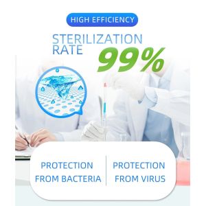 Quick Drying Disposable Hand Sanitizer Waterless Medicated Unscented Dazzles