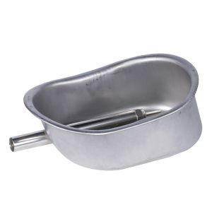 ISO9001 Rectangular Pig Drinking Bowl 30*21*13cm Anti Rust