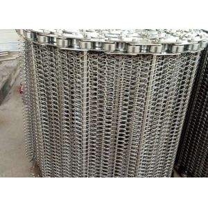 China Washing Cassava 304 Stainless Steel Conveyor Wire Mesh Belts on sale
