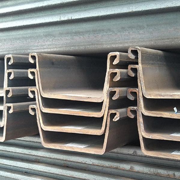 Galvanized U Shaped Steel Sheet Pile S430 Cold Formed EN10248