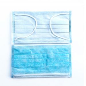 Soft Biodegradable Medical Isolation Mask Superfine Fiber Material CE / FDA
