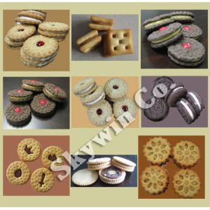 600pcs/Min Round Biscuit Sandwiching Machine / CE Certified Cracker Equipment
