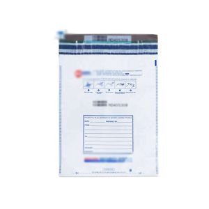 Express Mail Poly Tamper Evident Bag Screen Printing For Duty - Free Goods