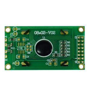 COB Bonding Mode Dot Matrix LCM Module 8*2 Character For Electronic Tags