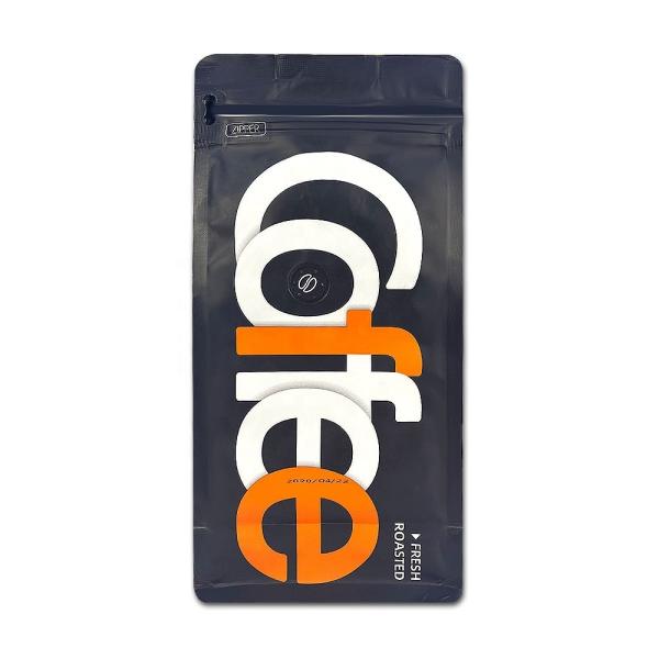 Custom Full Printing Matte Plastic Packaging Bags With Square Bottom And Zipper