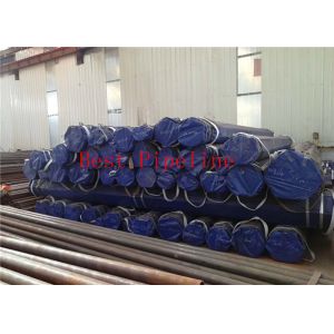 Barded / Painting Surface ERW Steel Pipe EN 10217-1/2/5 EN 10210-1/2 Round Shape