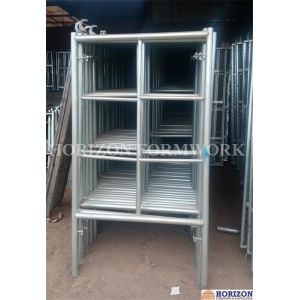 Shoring Frame Systems. Galvanized space frame scaffolding