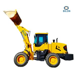 CHINA Earth-Moving Machinery 4 Wheel 1.1cbm Bucket Capacity Loader Small Mini