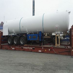 mobile cryogenic liquid tank container