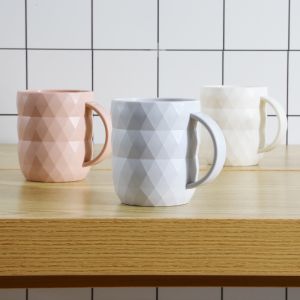 China Student Brush Plastic Water Toothbrush Cup Mug With Handle on sale