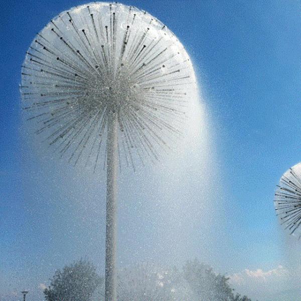 Quality Program Controlled Sphere Dandelion Fountain Nozzle for sale