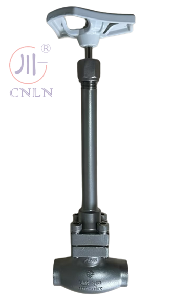 CF3/CF8 Stainless Steel DN15 PN50 Low Temperature Long Stem Globe Valve For Tank