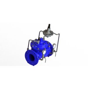 Globe Type Control Valves For Flow Control EPDM Nylon Reinforcement Diaphragm