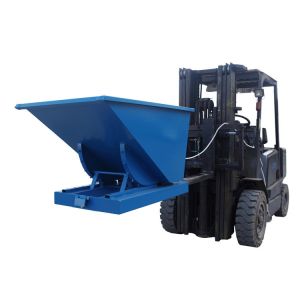 4ft Wide Self Dumping Hopper Forklift Bin Waste Management Skips