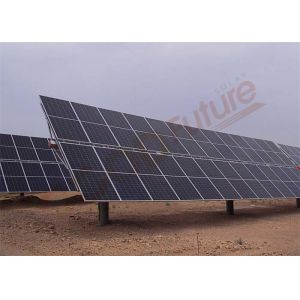 IP66 Single Axis Solar Tracking System With Linear Drive Control