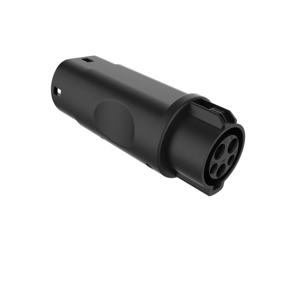 Electric Vehicle Charging Connector SAE J1772 To IEC62196 Type 1 To Type 2