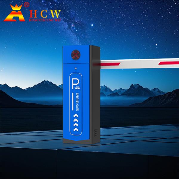 Quality HCW Remote Control RFID Boom Pole Barrier Gate 1-5m Arm Length for sale