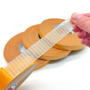 Double Sided Fiberglass Tape with 72 oz/in Peel Adhesion 45 lbs/in Tensile