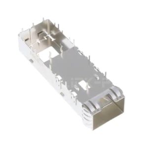 China 2007194-2 Position SFP+ Cage Connector Solder Through Hole 16 Gb/s on sale