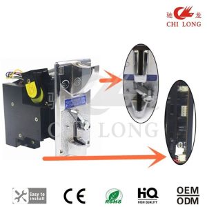Wholesale Steel Panel Cpu Coin Selector For Slot Fruit King Machine Coin Dia 18mm-31mm from china suppliers