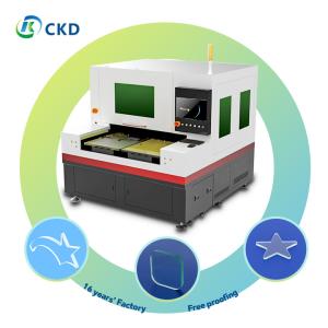 China 1-100kHz Splitting Laser Pulse Frequency Glass Cutting Machine with Rack And Pinion Transmission System on sale