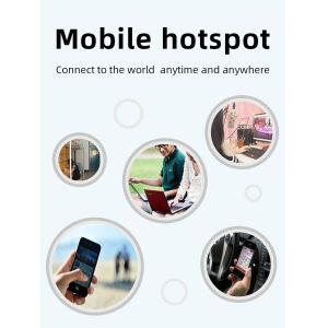 MTK Chipset 4G Mobile Hotspot Portable Lightweight Wireless Router With WPA/WPA2