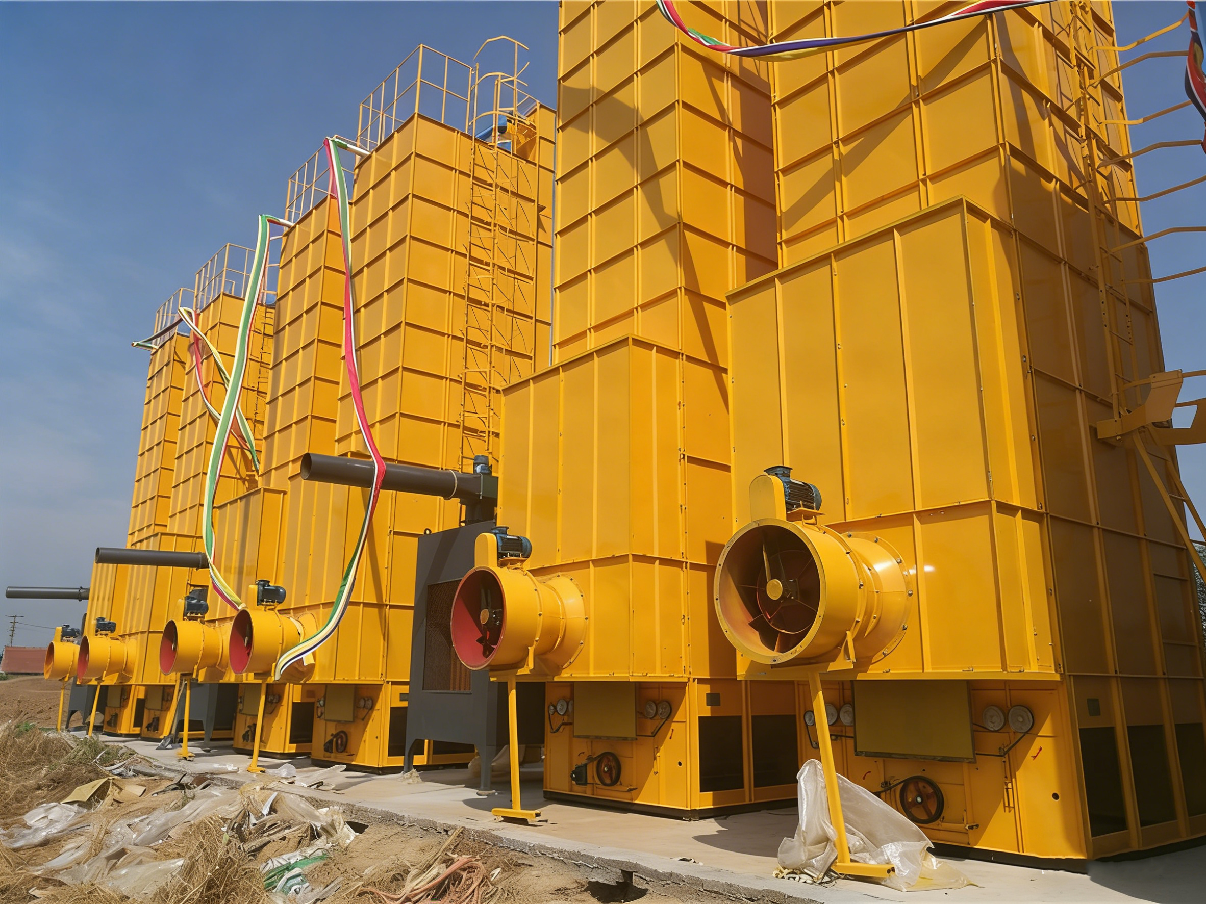 Self Circulating Cereal Paddy Dryer Machine With Online Moisture Meter