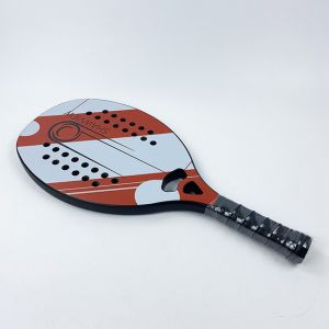 Custom Tennis Paddle Racket Beach Mid Balance Carbon Fiber Padel Racket