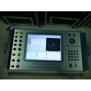 120V 60Hz 6 Phase Relay Protection Tester , Custom Protection Relay Test