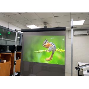 3D 3000 Lumens Advertising clear rear projection film Hologram Technology