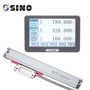 SINO SDS200S Linear Optical Encoder With A 3 Axis Digital LCD Readout Display