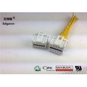 14 Pin Wire Harness Assembly Molex Pitch Receptacle Housing Connector