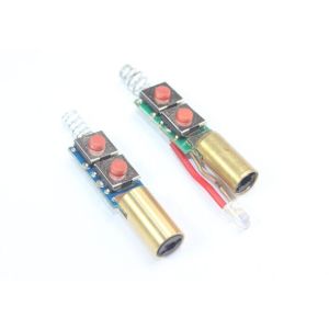 Wholesale Cheap 650nm red dot laser module with spring and switch from china suppliers