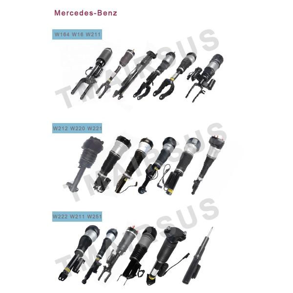 Front Mercedes W220 Air Spring To Coil Spring Coversion Kit With Ads And Adjustable Coil Spring Shock