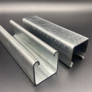 Wholesale Carbon Steel Plain Unistrut Channel with Teeth from china suppliers