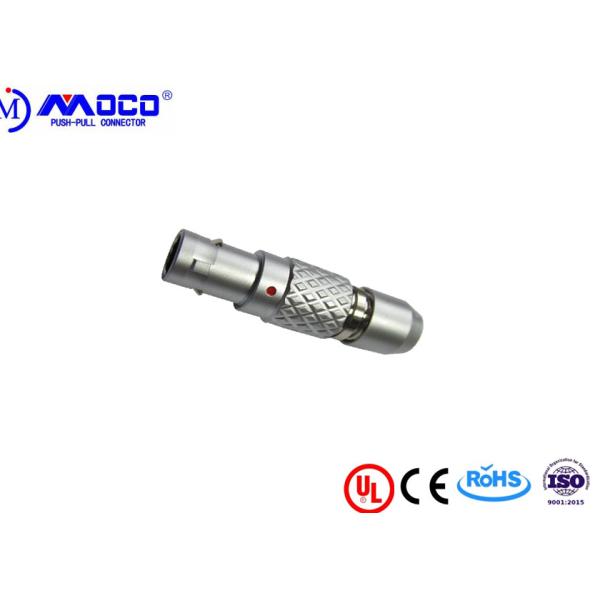 Quality FGG 1B M12 4 pin male self locking push pull circular connector for sale