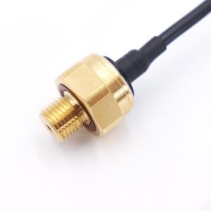 High Performance 0.5 - 4.5V Brass Pressure Sensor For Air Oil Gas