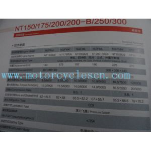 162FMK NT175 Twin cylinder 4stroke ail cool Vertical Exterior balance shaft