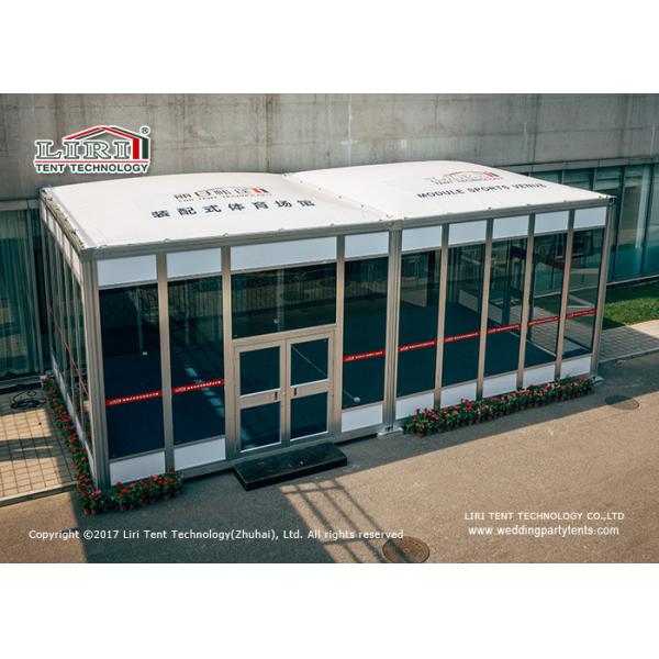 Quality Large Modular Tent For Events With Glass Wall Wind Loading 120km / Hour for sale