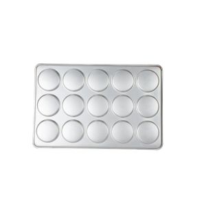 Buy cheap Non Stick 4 Inch 24 Convex Hamburger Bun Pans Bakeware from wholesalers