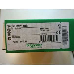 SCHNEIDER 140NOM21100 TSX QUANTUM MB+HEAD MODBUS PLUS MODULE