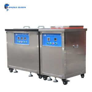 Two Tanks Acid / Alkali Resistant Ultrasonic Cleaning Machine With Separate